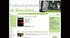 Desktop Screenshot of ccdebrouckere.be